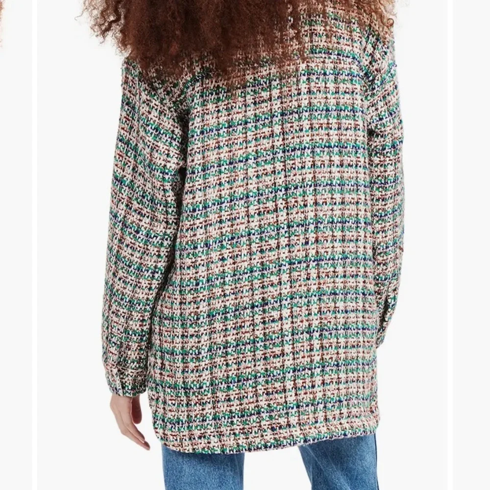 APPARIS Bart Tweed Shacket - Picture 2 of 10